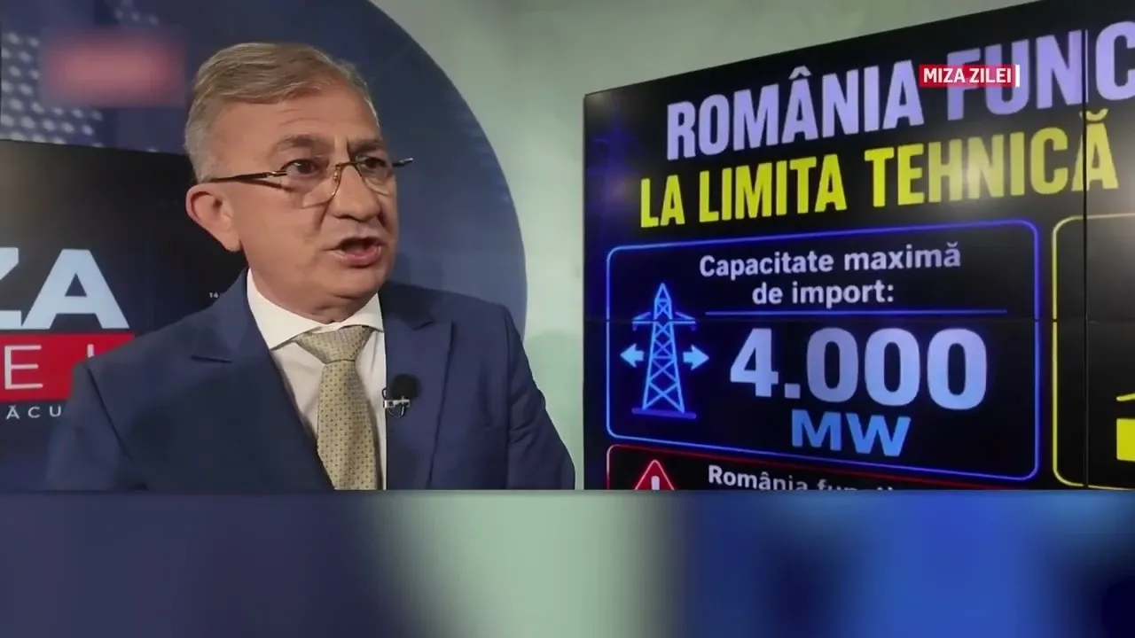 România, la un pas de blackout, tot mai dependentă de importuri. Semnal de alarmă tras de un expert în energie