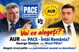 Grupul parlamentar PACE – Întâi România: „AUR a ales să își atace frații de același sânge”. Ninel Peia acuză conducerea partidului de lipsă de loialitate și ruperea dialogului