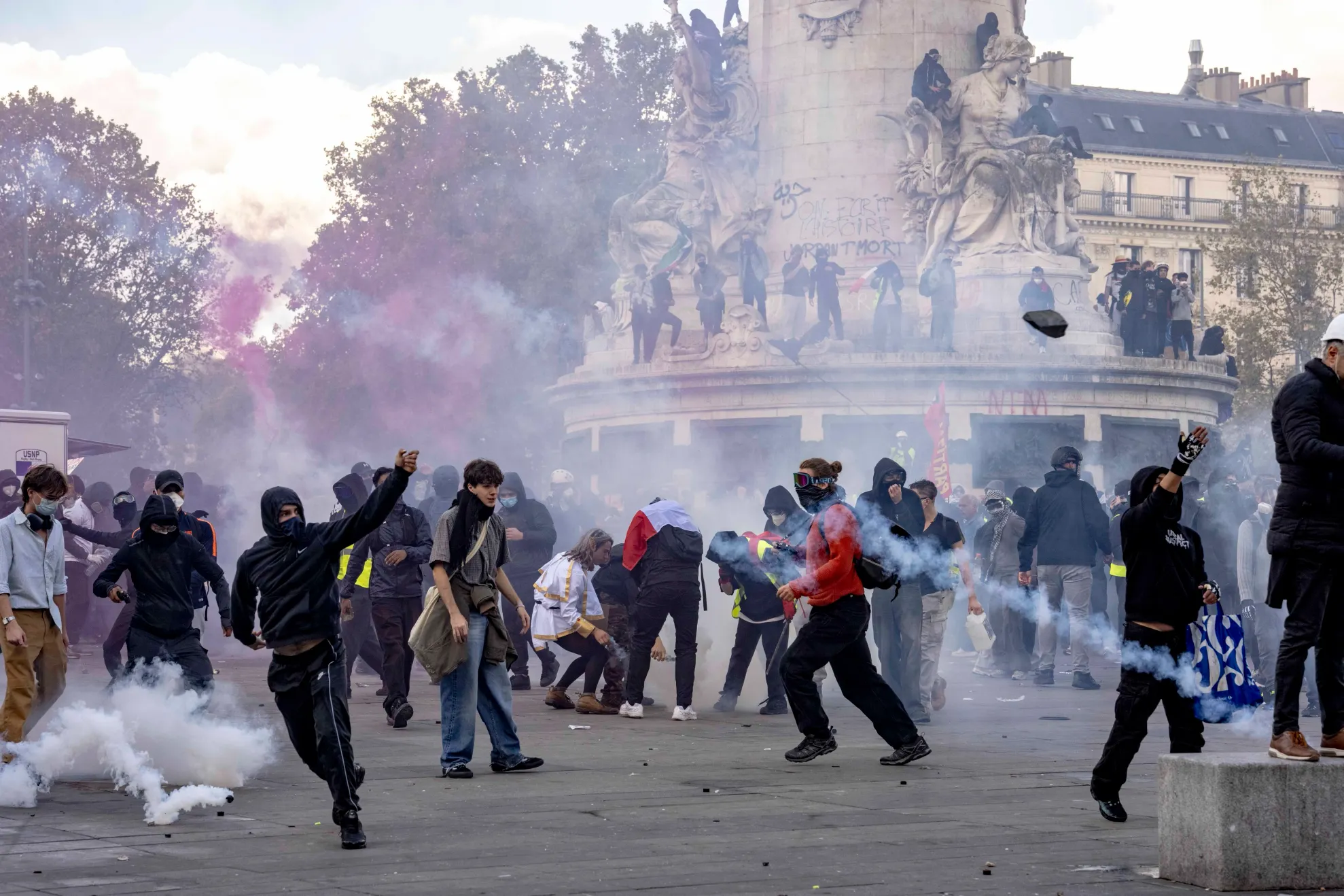Violențe în Franța / Profimedia